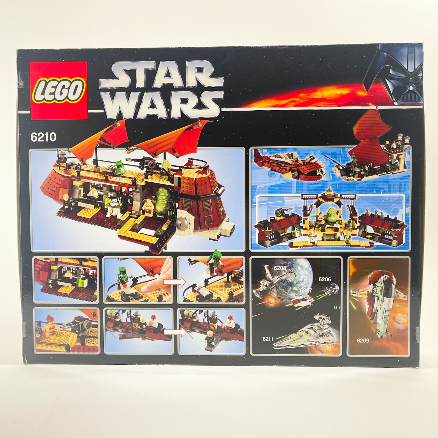 Lego 6210 Jabba's Sail Barge - Star Wars (2006 Retired)