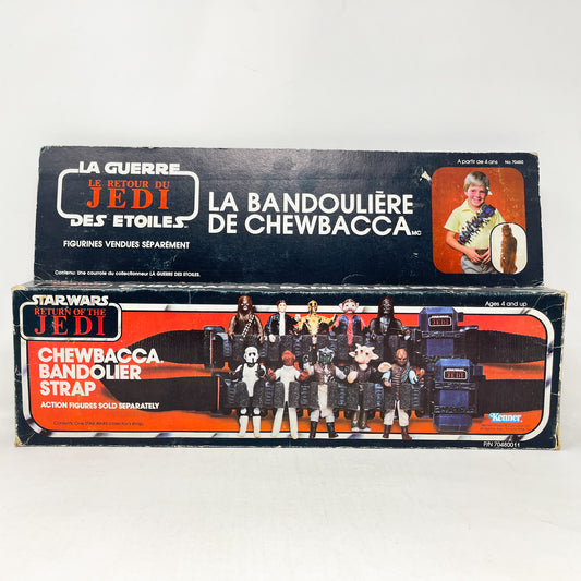 Chewbacca Bandolier Strap in Canadian Box - Vintage Kenner (1984)