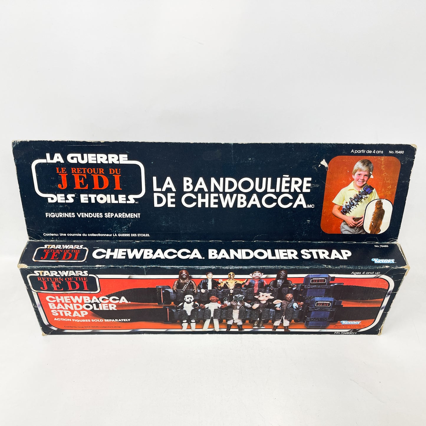 Chewbacca Bandolier Strap in Canadian Box - Vintage Kenner (1984)