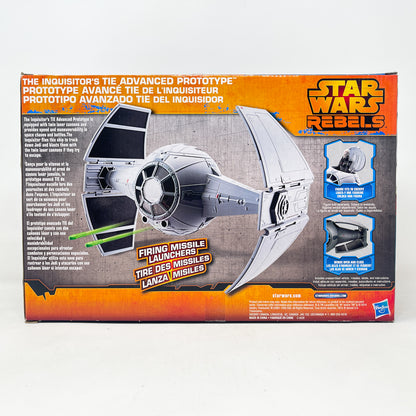 Inquisitor's TIE Advanced Prototype  (2014) - Hasbro Rebels 3.75" Ship - Open Box