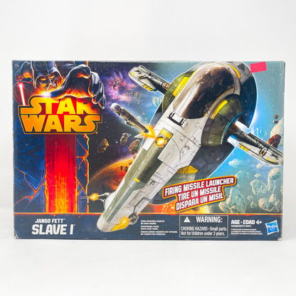 Jango Fett Slave 1 Ship - Hasbro Attack of the Clones (2013) - Open Box