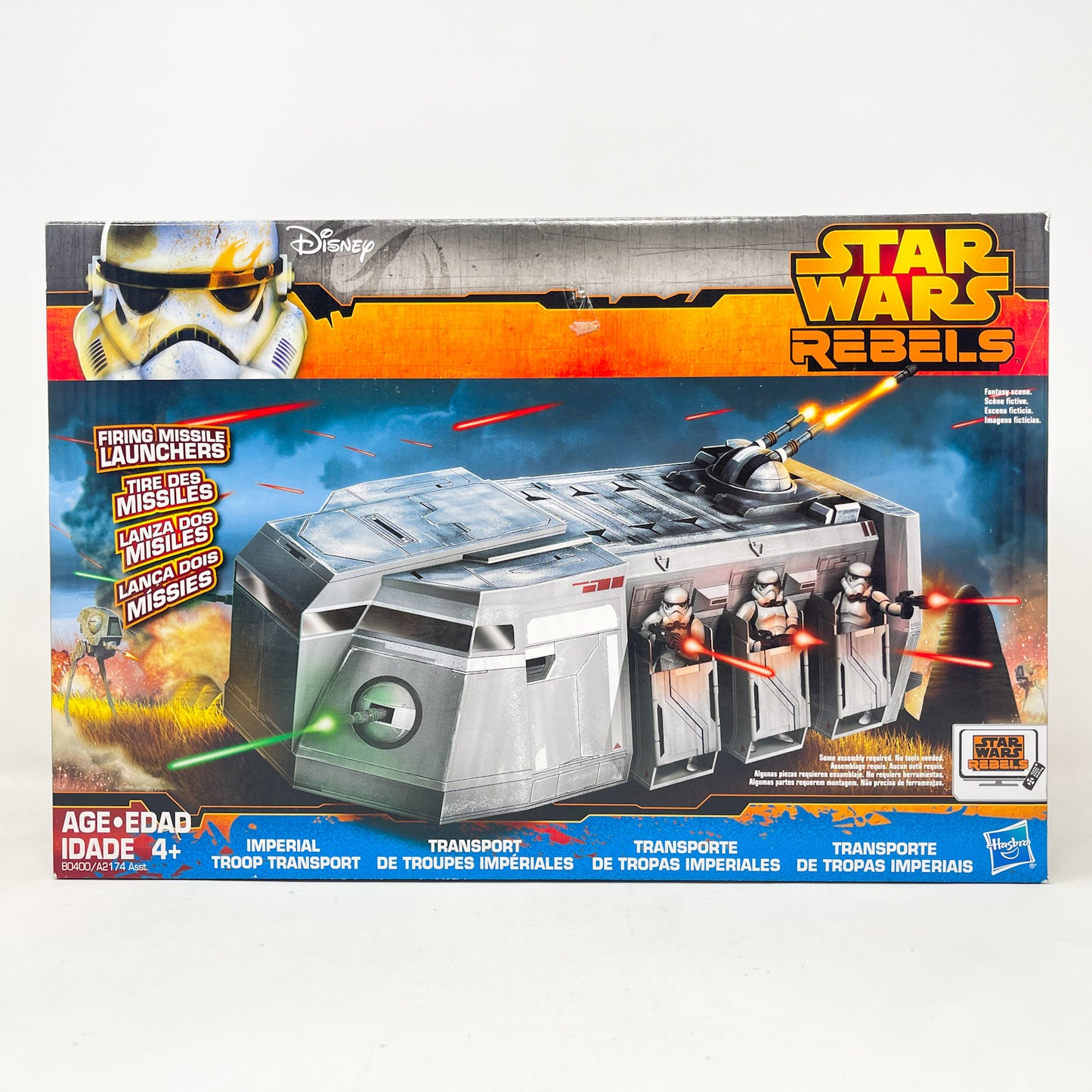 Imperial Troop Transport  (2014) - Hasbro Rebels 3.75" Ship - Open Box