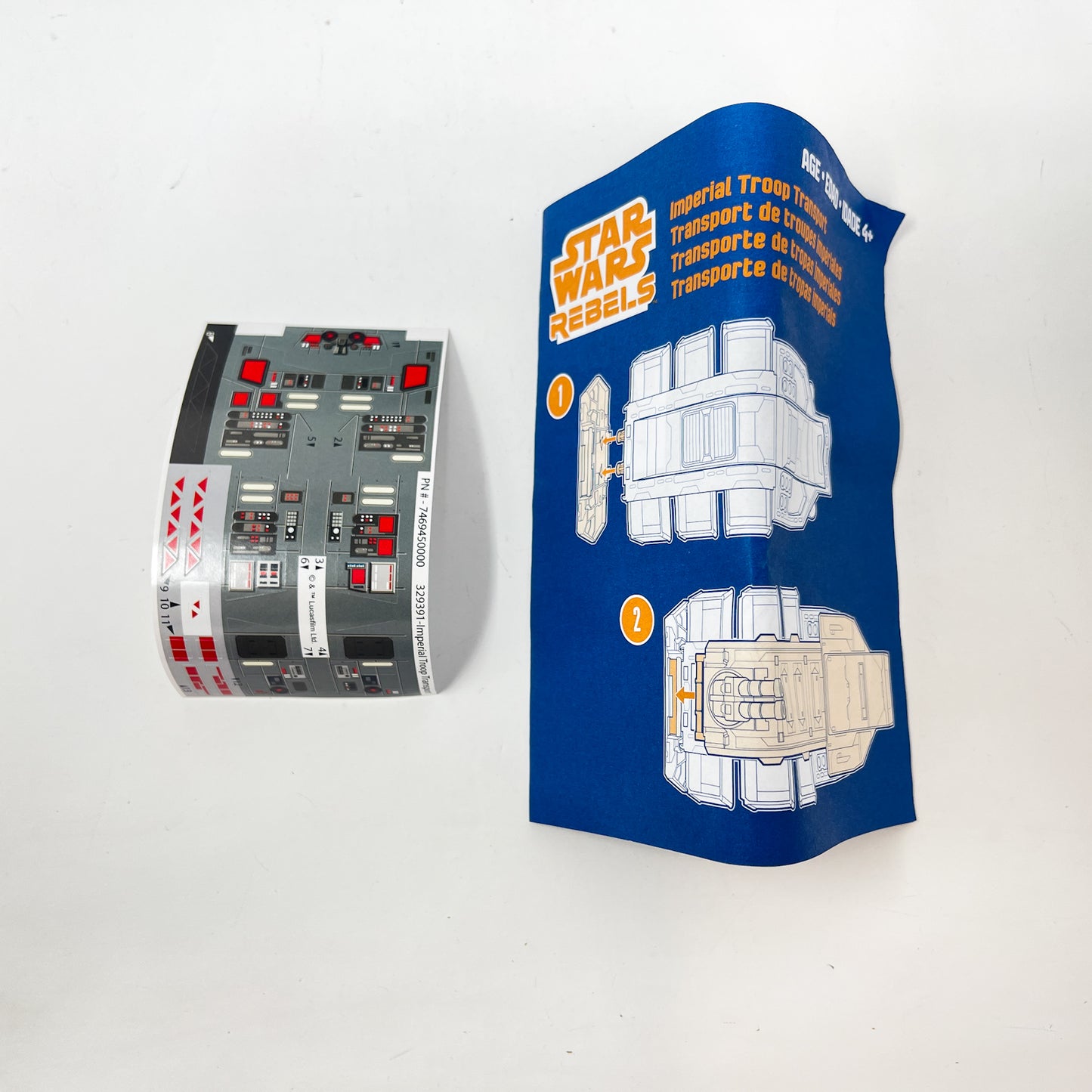 Imperial Troop Transport  (2014) - Hasbro Rebels 3.75" Ship - Open Box