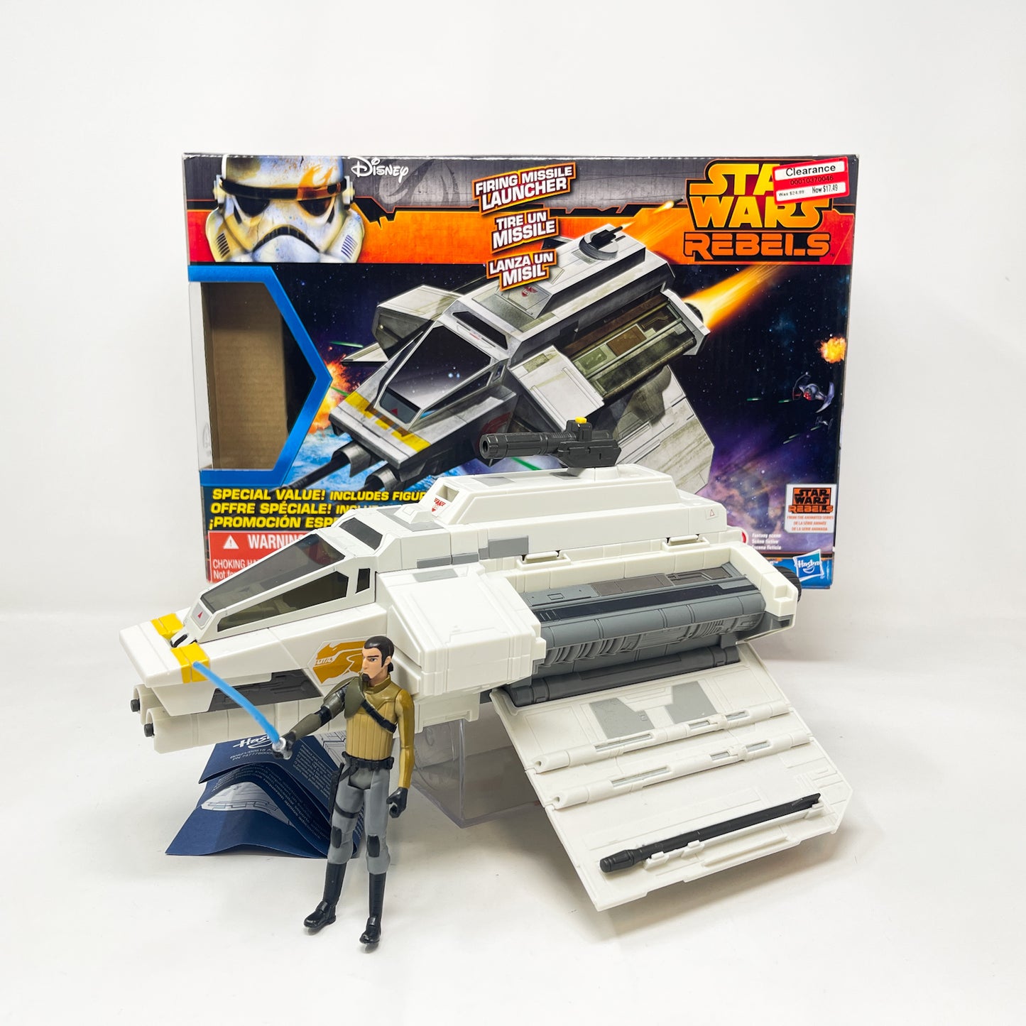 The Phantom Attack Shuttle (2014) - Hasbro Star Wars Rebels - Open Box