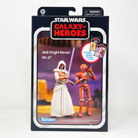 Jedi Knight Revan and HK-47 (Galaxy of Heroes 2-pack)- Hasbro Vintage Collection (2024)
