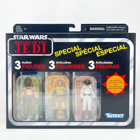 VC Skiff Guards Set - Vizam - Vedain - Brock Starsher - Hasbro The Vintage Collection Star Wars Special Action Figure Set