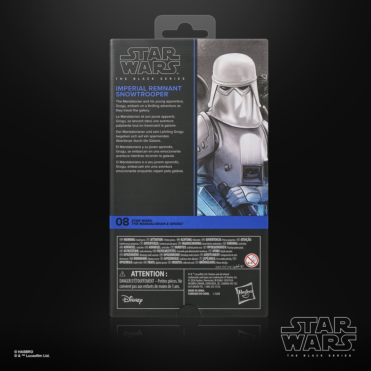 Pre-Order Imperial Remnant Snowtrooper - The Mandalorian and Grogu #08 - Hasbro Black Series (2026)