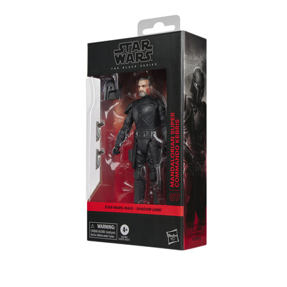 Pre-Order Mandalorian Super Commando Kebris (Maul Shadow Lord #07) - Hasbro Black Series (2026)