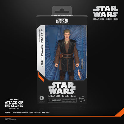 Pre-Order Anakin Skywalker Padawan (Attack of the Clones) - Hasbro Black Series (2027)
