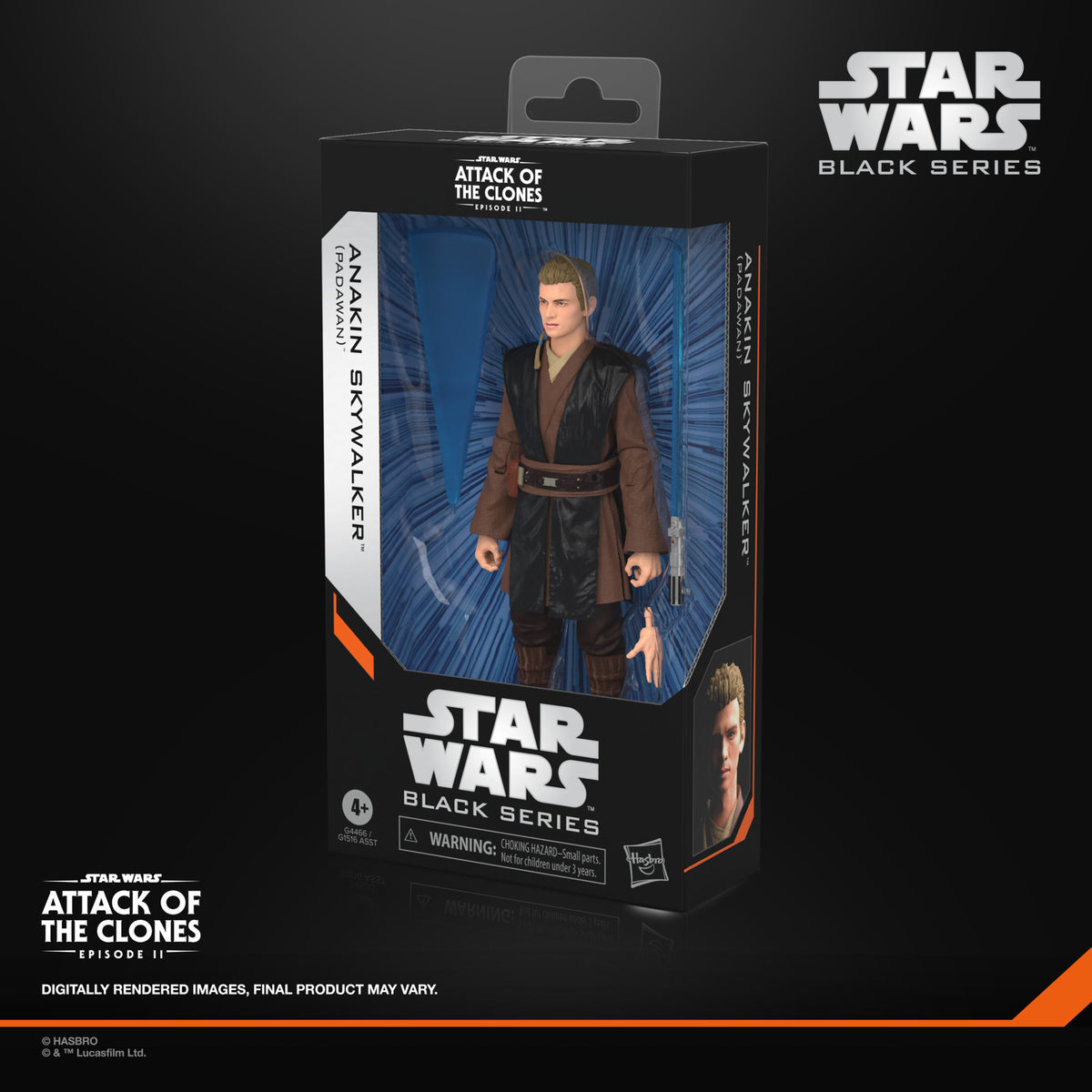 Pre-Order Anakin Skywalker Padawan (Attack of the Clones) - Hasbro Black Series (2027)