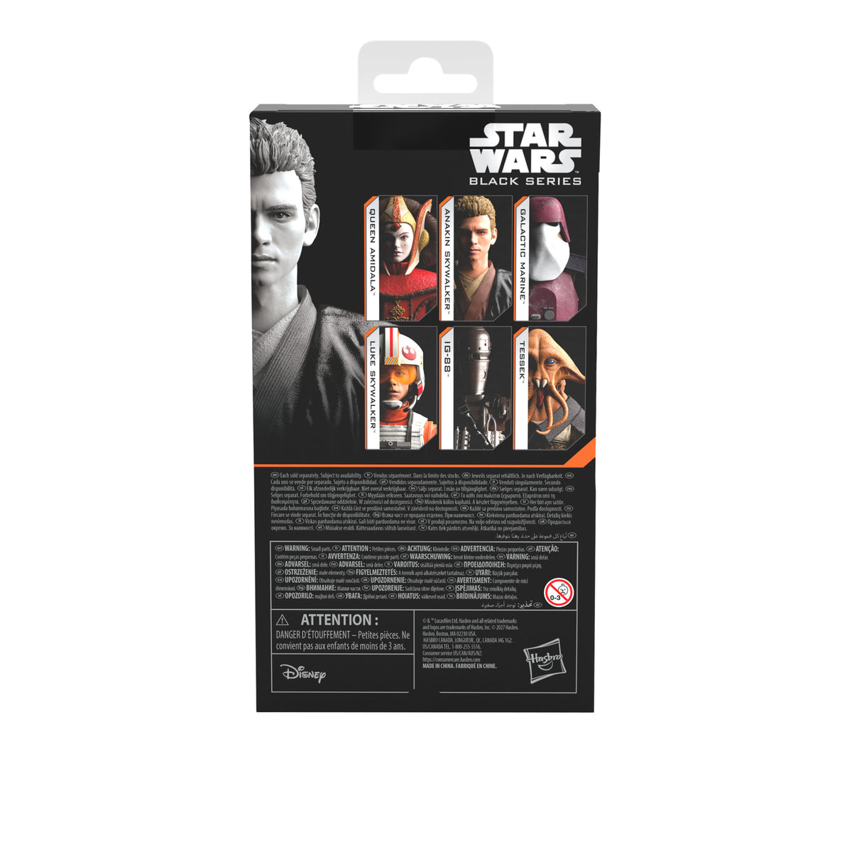 Pre-Order Anakin Skywalker Padawan (Attack of the Clones) - Hasbro Black Series (2027)