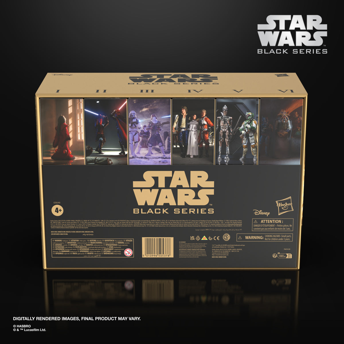 Pre-Order Saga Collection VHS Multipack (Episodes I to VI) - Hasbro Black Series (2027)