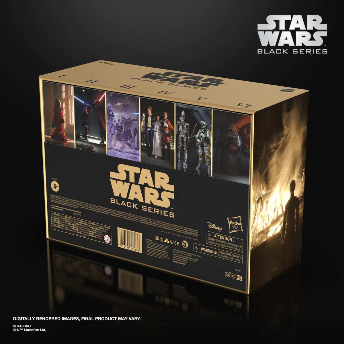 Pre-Order Saga Collection VHS Multipack (Episodes I to VI) - Hasbro Black Series (2027)
