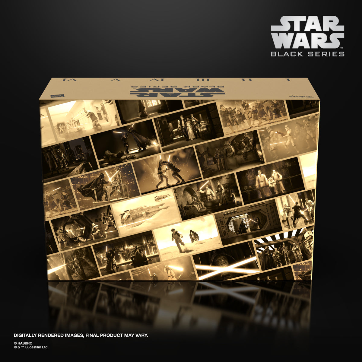 Pre-Order Saga Collection VHS Multipack (Episodes I to VI) - Hasbro Black Series (2027)
