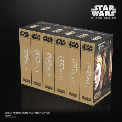 Pre-Order Saga Collection VHS Multipack (Episodes I to VI) - Hasbro Black Series (2027)