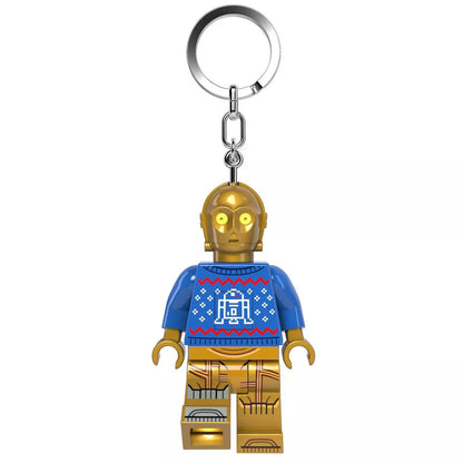 LEGO Star Wars Holiday C-3PO Keychain Flashlight