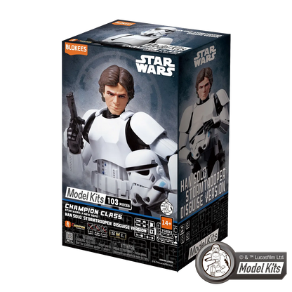 Han Solo Stormtrooper Disguise (Champion Class 03) – Blokees Star Wars Model Kit (2025)