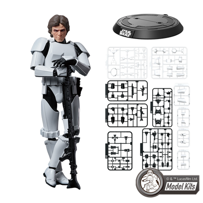 Han Solo Stormtrooper Disguise (Champion Class 03) – Blokees Star Wars Model Kit (2025)