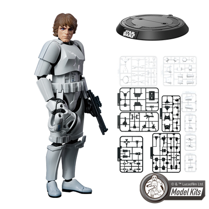 Luke Skywalker Stormtrooper Disguise (Champion Class 04) – Blokees Star Wars Model Kit (2025)