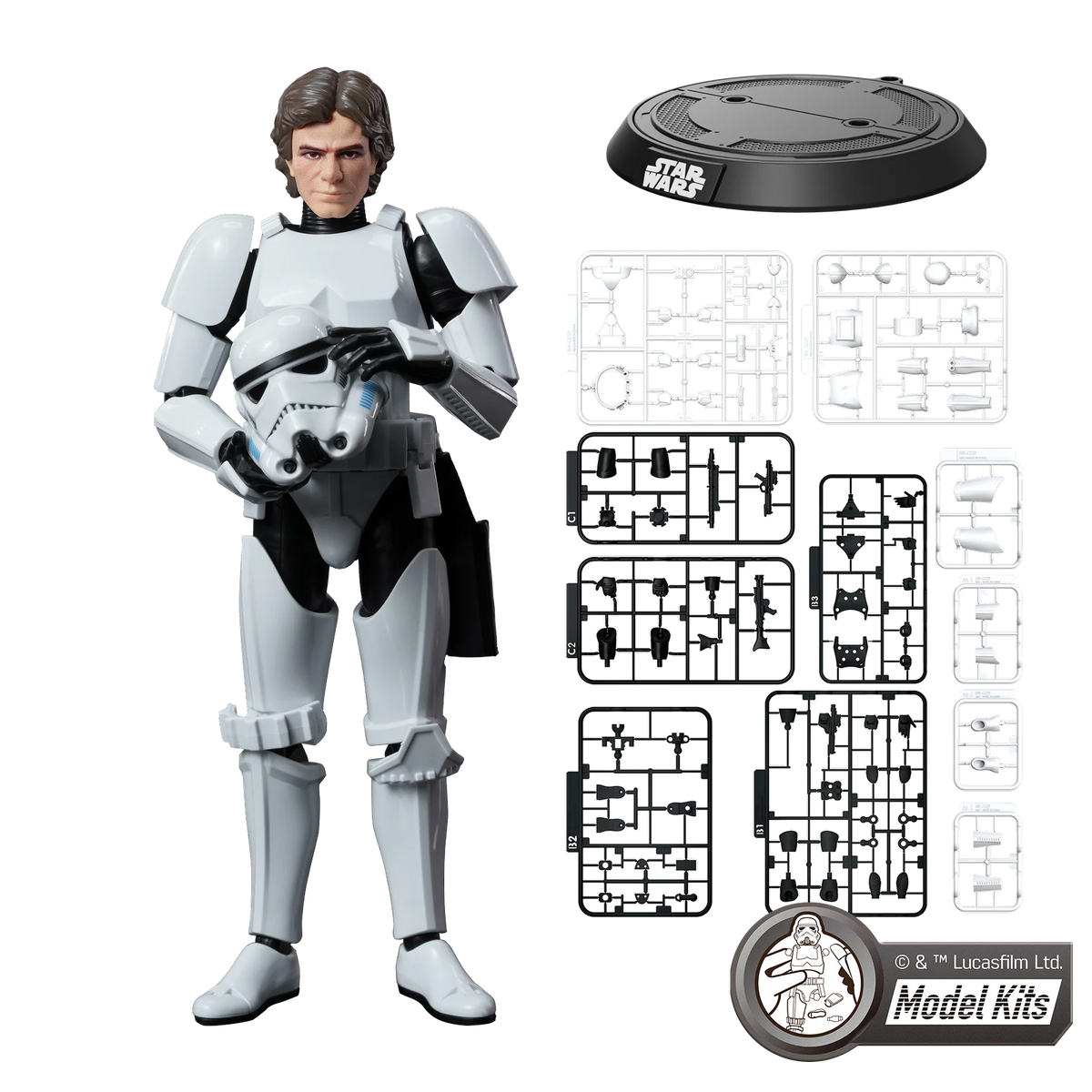 Han Solo Stormtrooper Disguise (Champion Class 03) – Blokees Star Wars Model Kit (2025)