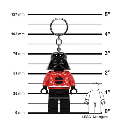 LEGO Star Wars Holiday Darth Vader Keychain Flashlight