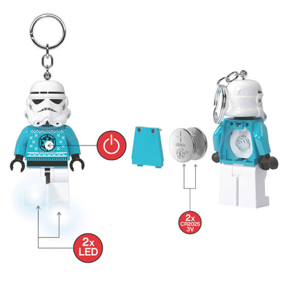 LEGO Star Wars Holiday Stormtrooper Keychain Flashlight