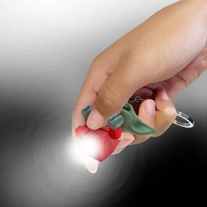 LEGO Star Wars Holiday Grogu Keychain Flashlight