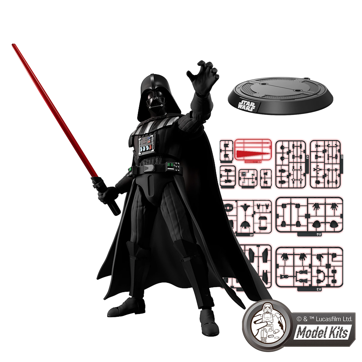 Darth Vader (Champion Class 01) – Blokees Star Wars Model Kit (2025)