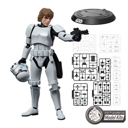 Luke Skywalker Stormtrooper Disguise (Champion Class 04) – Blokees Star Wars Model Kit (2025)