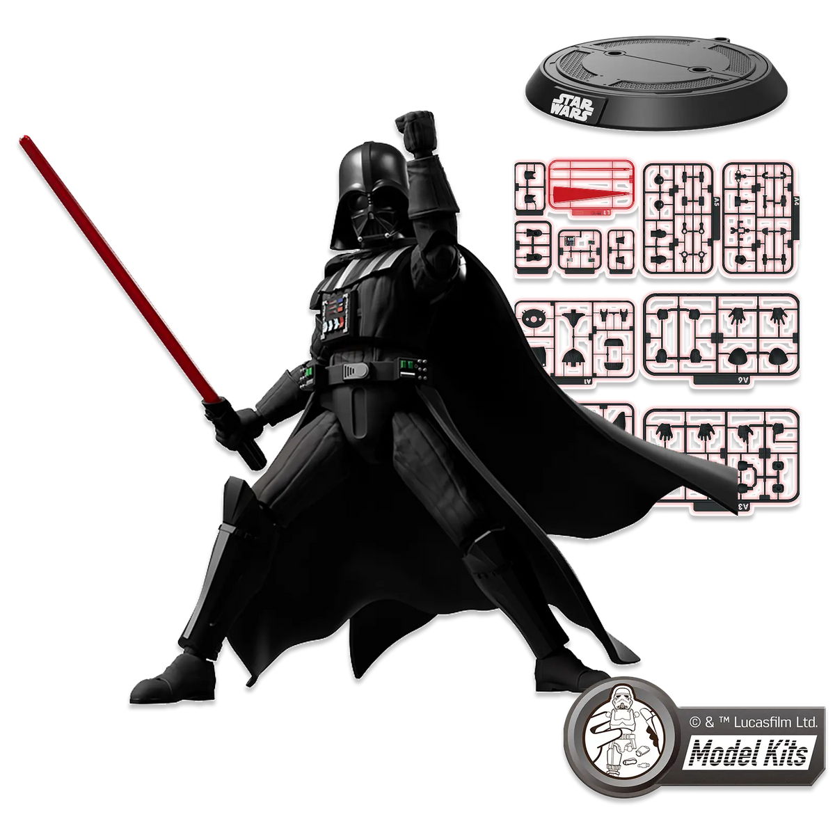 Darth Vader (Champion Class 01) – Blokees Star Wars Model Kit (2025)