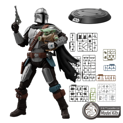 Mandalorian and Grogu (Champion Class 05) – Blokees Star Wars Model Kit (2025)