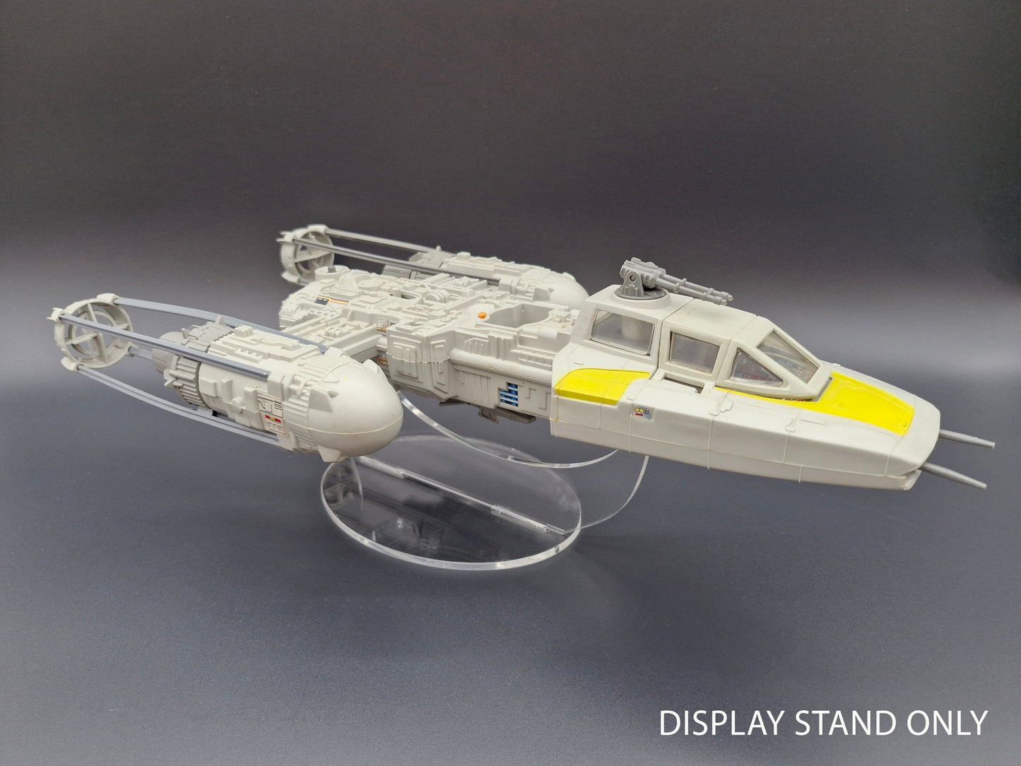 Acrylic Display Stand for Y-Wing (Vintage, POTF2, 30th, TVC)