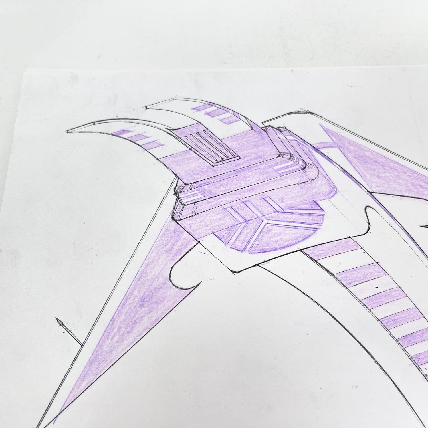 Vintage 4th Moon Toys Star Wars Pre-Production Tartakovsky Clone Wars Original Pre-Production Colored Photocopy - B