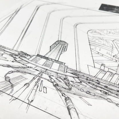 Vintage 4th Moon Toys Star Wars Pre-Production Tartakovsky Clone Wars Original Pre-Production Photocopy - B