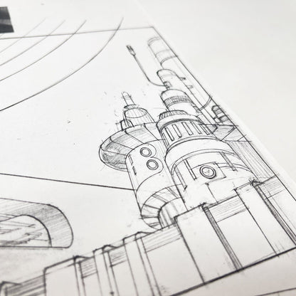 Vintage 4th Moon Toys Star Wars Pre-Production Tartakovsky Clone Wars Original Pre-Production Photocopy - B