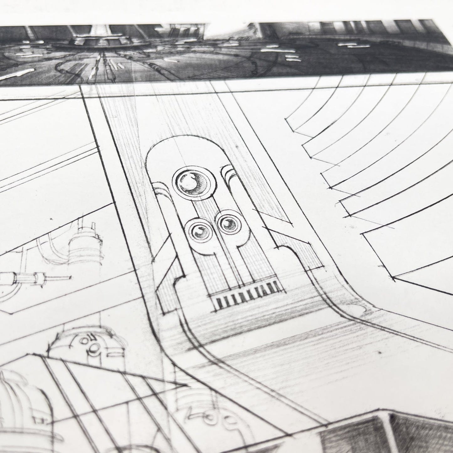 Vintage 4th Moon Toys Star Wars Pre-Production Tartakovsky Clone Wars Original Pre-Production Photocopy - B