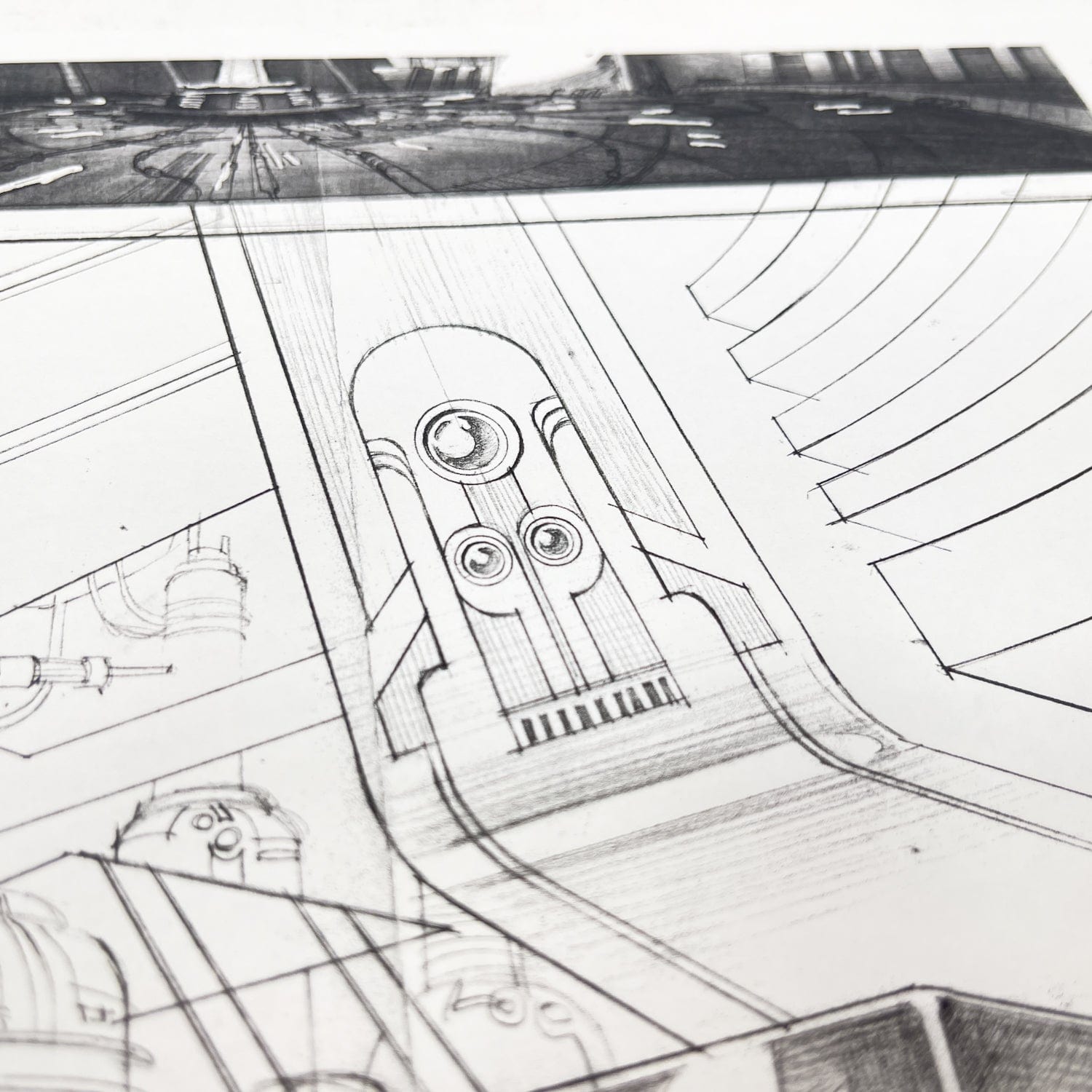 Vintage 4th Moon Toys Star Wars Pre-Production Tartakovsky Clone Wars Original Pre-Production Photocopy - B