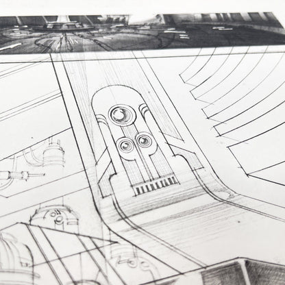 Vintage 4th Moon Toys Star Wars Pre-Production Tartakovsky Clone Wars Original Pre-Production Photocopy - B