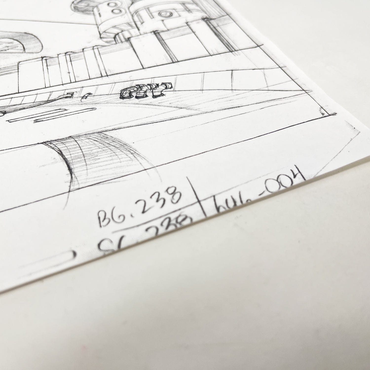 Vintage 4th Moon Toys Star Wars Pre-Production Tartakovsky Clone Wars Original Pre-Production Photocopy - B