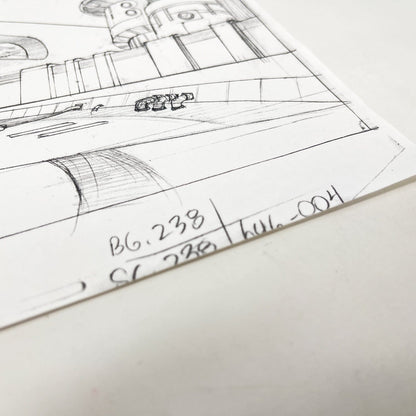 Vintage 4th Moon Toys Star Wars Pre-Production Tartakovsky Clone Wars Original Pre-Production Photocopy - B