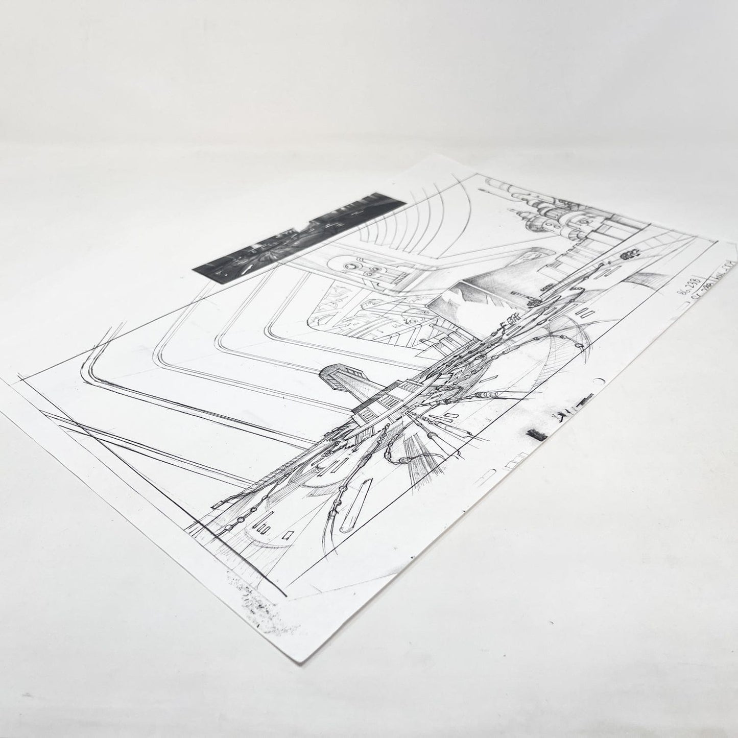 Vintage 4th Moon Toys Star Wars Pre-Production Tartakovsky Clone Wars Original Pre-Production Photocopy - B