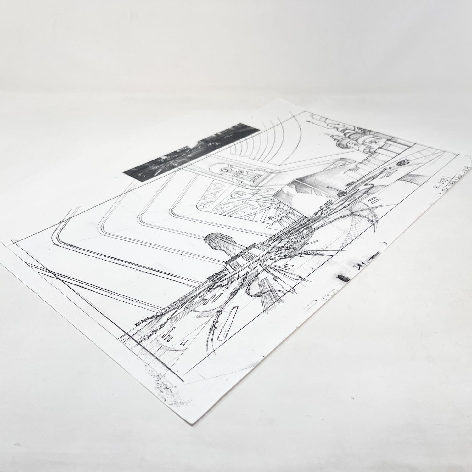 Vintage 4th Moon Toys Star Wars Pre-Production Tartakovsky Clone Wars Original Pre-Production Photocopy - B