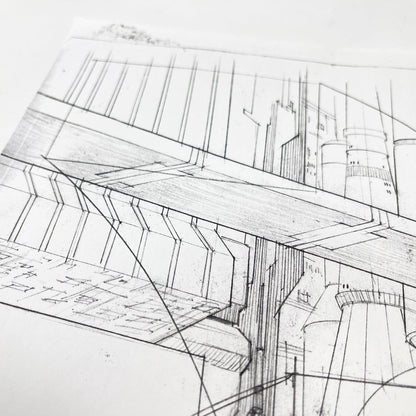 Vintage 4th Moon Toys Star Wars Pre-Production Tartakovsky Clone Wars Original Pre-Production Photocopy - C