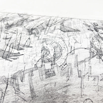 Vintage 4th Moon Toys Star Wars Pre-Production Tartakovsky Clone Wars Original Pre-Production Photocopy - D