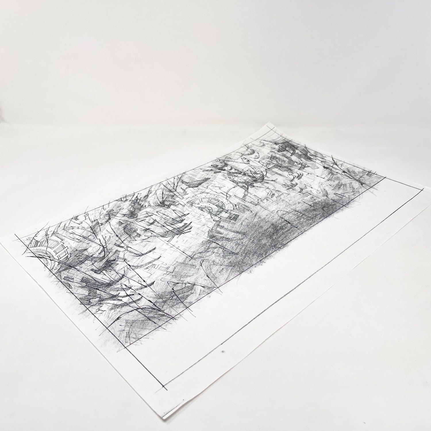 Vintage 4th Moon Toys Star Wars Pre-Production Tartakovsky Clone Wars Original Pre-Production Photocopy - D