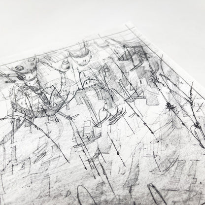 Vintage 4th Moon Toys Star Wars Pre-Production Tartakovsky Clone Wars Original Pre-Production Photocopy - D