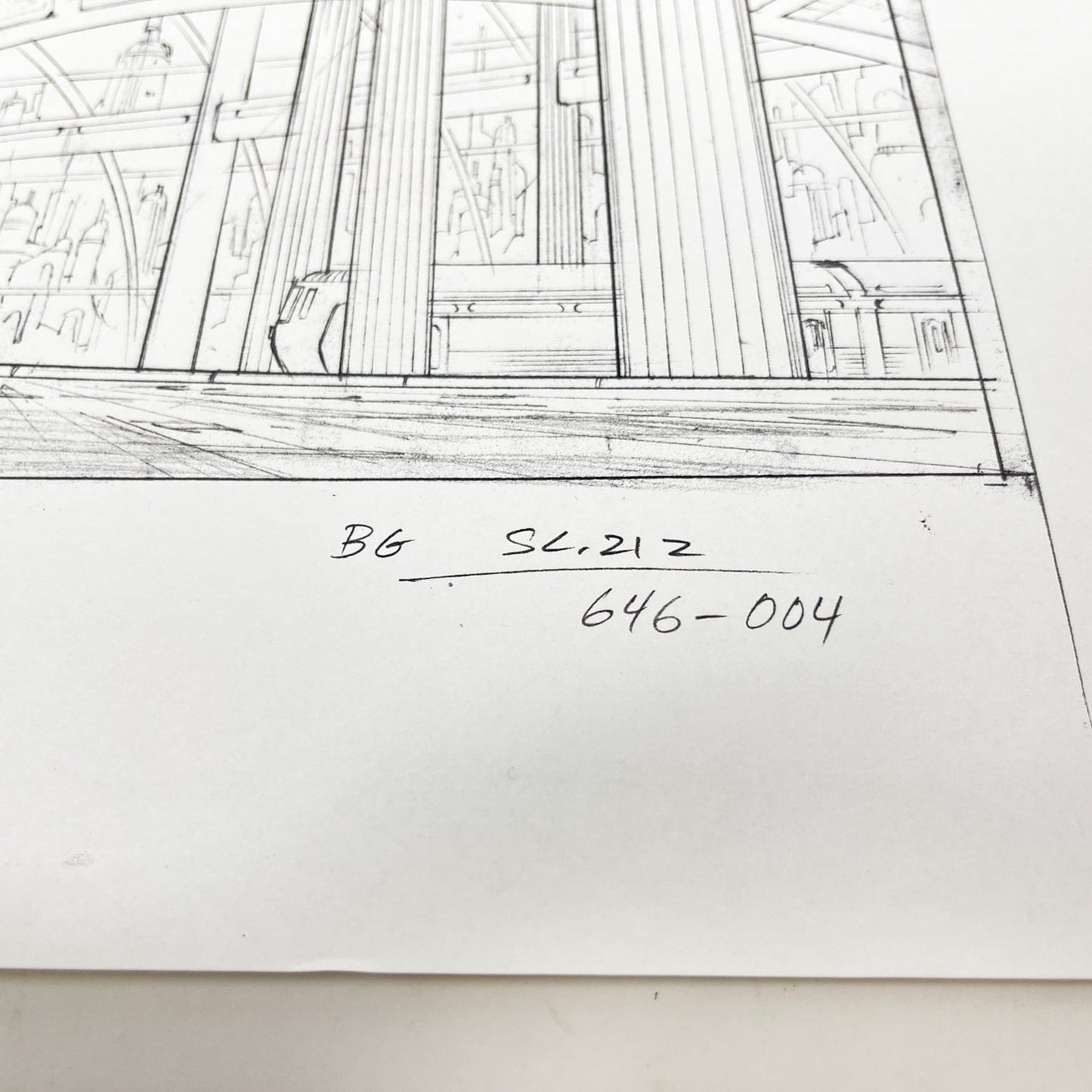 Vintage 4th Moon Toys Star Wars Pre-Production Tartakovsky Clone Wars Original Pre-Production Photocopy - E