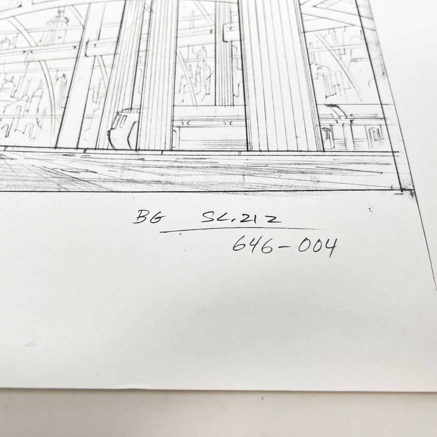 Vintage 4th Moon Toys Star Wars Pre-Production Tartakovsky Clone Wars Original Pre-Production Photocopy - E