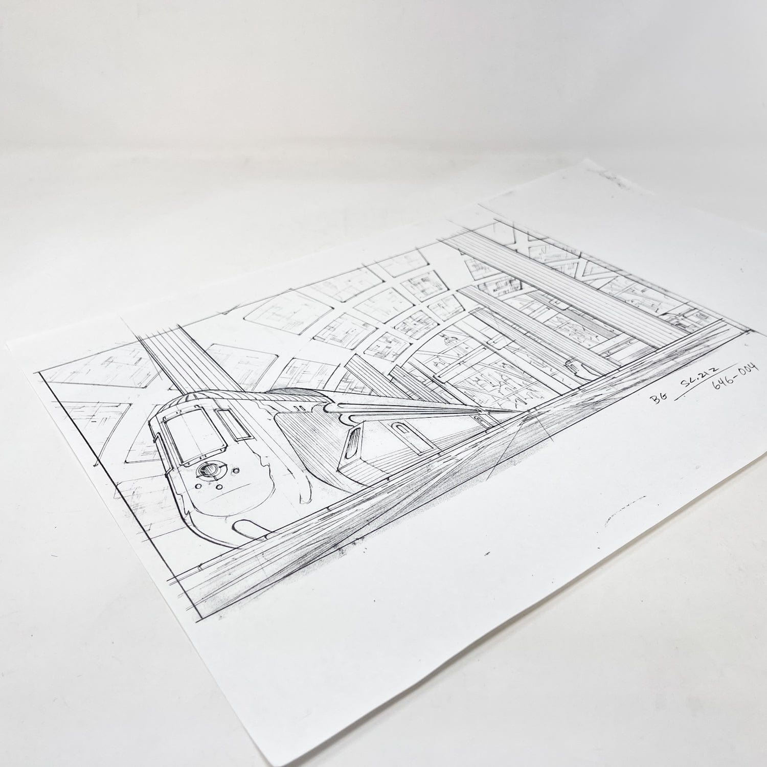 Vintage 4th Moon Toys Star Wars Pre-Production Tartakovsky Clone Wars Original Pre-Production Photocopy - E