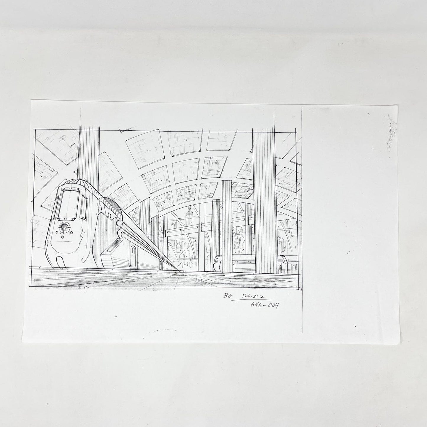 Vintage 4th Moon Toys Star Wars Pre-Production Tartakovsky Clone Wars Original Pre-Production Photocopy - E